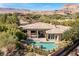Luxury home with pool and mountain views at 33 Promontory Ridge Dr, Las Vegas, NV 89135