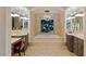 Spa-like bathroom with soaking tub and double vanity at 33 Promontory Ridge Dr, Las Vegas, NV 89135