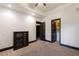 Spacious bedroom with carpet flooring and large closet at 33 Promontory Ridge Dr, Las Vegas, NV 89135