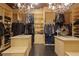 Large walk-in closet with ample storage at 33 Promontory Ridge Dr, Las Vegas, NV 89135