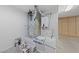 Efficient utility room featuring mechanical equipment, storage, and a convenient utility sink at 8517 Bayland Dr, Las Vegas, NV 89134