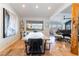 View of dining room and living room, and ladder decor, and mountain views at 868 Marina Dr, Boulder City, NV 89005