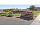 Sign welcomes you to Hemenway Park with tennis courts in the background at 868 Marina Dr, Boulder City, NV 89005