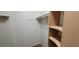 This closet has shelving with a hanging rack on the top at 1013 Adobe Flat Dr, Henderson, NV 89011