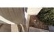 Close up view of a metal gate at 1013 Adobe Flat Dr, Henderson, NV 89011