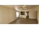 Living room with wood-look floors and ceiling fan at 1013 Adobe Flat Dr, Henderson, NV 89011