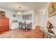 Open dining area with classic furnishings, providing an elegant setting for meals and gatherings at 2725 S Nellis Blvd # 2108, Las Vegas, NV 89121