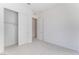 Bright bedroom with double door closet and plush carpeting at 655 Spotted Falcon St, Las Vegas, NV 89138