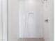 Modern shower with glass enclosure and neutral tile at 655 Spotted Falcon St, Las Vegas, NV 89138