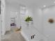 Hallway features white railing, recessed lighting, and views to adjacent rooms at 734 Last Dance Pl, Henderson, NV 89011