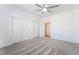 Spacious bedroom with ceiling fan and ample closet space at 2555 Hampton Rd # 4308, Henderson, NV 89052