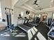 Fitness center featuring treadmills and weight machines at 2555 Hampton Rd # 4308, Henderson, NV 89052