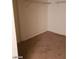 Walk-in closet featuring ample storage, and shelving at 1929 Evelyn Ave, Henderson, NV 89011