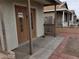 Charming front door area features double doors and classic details, enhancing the home's curb appeal at 1929 Evelyn Ave, Henderson, NV 89011