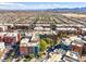 Aerial perspective showcasing the community and its surroundings at 50 E Serene Ave # 107, Las Vegas, NV 89123