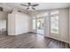 Spacious living room with sliding glass doors to backyard at 9124 Sapphire Point Ave, Las Vegas, NV 89147