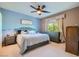 Serene primary bedroom featuring soft lighting and ample closet space at 6868 Sky Pointe Dr # 2039, Las Vegas, NV 89131