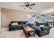 Bright living room offers comfortable seating and natural light at 6868 Sky Pointe Dr # 2039, Las Vegas, NV 89131