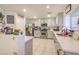 Modern kitchen with stainless steel appliances and ample counter space at 5044 Whistling Acres Ave, Las Vegas, NV 89131