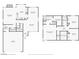 Two-story home's floor plan, showing downstairs and upstairs at 1712 Orchard Valley Dr, Las Vegas, NV 89142