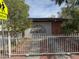 House exterior with gated entrance at 2813 Searles Ave, Las Vegas, NV 89101