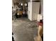 Cluttered basement with various storage items and boxes at 4243 E Carey Ave, Las Vegas, NV 89115