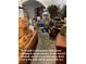Packed entryway with numerous boxes and cats at 4243 E Carey Ave, Las Vegas, NV 89115
