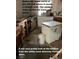 Busy kitchen with a freezer and a view from the utility room at 4243 E Carey Ave, Las Vegas, NV 89115