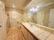 Clean bathroom with single sink vanity and shower/tub combo at 1333 Del Mar St # 202, Las Vegas, NV 89119