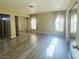 Bedroom with mirrored closet and laminate flooring at 1333 Del Mar St # 202, Las Vegas, NV 89119