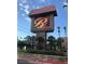 Decorative community sign featuring a stone base and an ornate letter B logo at 5317 Indian River Dr # 295, Las Vegas, NV 89103