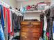 Walk-in closet with ample storage, shelving, and clothing racks at 2801 Willow Wind Ct, Las Vegas, NV 89117