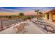 Gorgeous backyard view showcasing the pool and stunning mountain views at 1950 Colvin Run Dr, Henderson, NV 89052