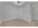 Spacious bedroom with neutral walls, carpeting, and a large closet at 512 Purcell Dr, Las Vegas, NV 89107