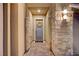 Welcoming entryway with tile flooring and modern light fixture at 6411 Wild Blue Ct, Las Vegas, NV 89135