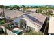 Backyard and home overview from above at 2134 Eaglepath Cir, Henderson, NV 89074