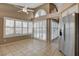 Kitchen features stainless steel appliances and white cabinets at 2134 Eaglepath Cir, Henderson, NV 89074