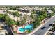 Community pool and recreation area at 2134 Eaglepath Cir, Henderson, NV 89074