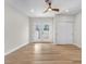 Living room featuring wood flooring, recessed lighting, and access to outdoor patio at 2868 Vista Del Sol Ave, Las Vegas, NV 89120