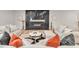 Stylish living room features modern decor, comfortable seating, and a sleek fireplace at 2868 Vista Del Sol Ave, Las Vegas, NV 89120