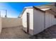 Backyard shed offers extra storage space for outdoor essentials at 2368 Winterwood Blvd, Las Vegas, NV 89142