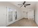 Spacious bedroom with closet and ceiling fan at 2368 Winterwood Blvd, Las Vegas, NV 89142