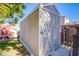 Large storage shed in the backyard at 5912 Sea Hunter St, North Las Vegas, NV 89031