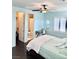 Bright bedroom with a comfortable bed and en-suite bathroom at 12113 Rojo Roma Ave, Las Vegas, NV 89138