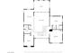 Second floor plan with media room and balcony at 12113 Rojo Roma Ave, Las Vegas, NV 89138