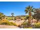 Scenic view of a lush golf course with palm trees at 315 Foster Springs Rd, Las Vegas, NV 89148