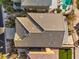 Top-down view of a house roof and backyard at 315 Foster Springs Rd, Las Vegas, NV 89148