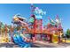 Community water park with slides and play structures for  at 315 Foster Springs Rd, Las Vegas, NV 89148
