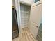 Pantry features ample shelving for storage, conveniently located next to kitchen refrigerator at 3245 Montage Dr, Henderson, NV 89044