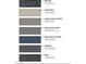Exterior color scheme featuring Sherwin Williams paint for stucco, trim, door, ironwork, and roof tile samples at 651 N Water St, Henderson, NV 89015